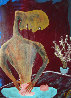 Fashioning with Piano Jazz 2007 20x14 Original Painting by Reginald K. Gee - 0