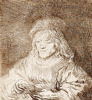 Card Player 1641 Limited Edition Print -  Rembrandt
