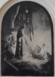 Raising of Lazarus 1630 Limited Edition Print - Rembrandt Millennium Edition Raising of Lazarus 1630 Limited Edition Print - Rembrandt Millennium Edition