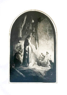 Raising of Lazarus Limited Edition Print -  Rembrandt Millennium Edition 