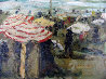 Strand Gezicht Normandy 1939 19x23 Original Painting by Paul Renard - 1 Strand Gezicht Normandy 1939 19x23 Original Painting by Paul Renard - 1