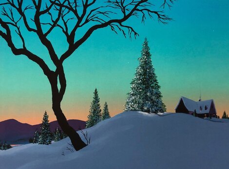 Magic De l'hiver - Winter Limited Edition Print - Rene Lalonde