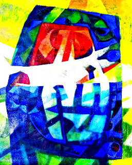 Los Dosis 2007 50x40 Huge Original Painting - Raul Enmanuel Los Dosis 2007 50x40 Huge Original Painting - Raul Enmanuel