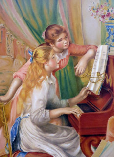 Jeunes Filles Au Piano 1993 Limited Edition Print - Pierre Auguste Renoir Jeunes Filles Au Piano 1993 Limited Edition Print - Pierre Auguste Renoir
