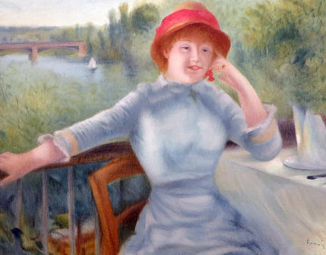 La Danse A Bougival Dance At Bougival By Pierre Auguste Renoir