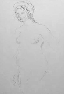 Standing Nude 1910 Limited Edition Print - Pierre Auguste Renoir Standing Nude 1910 Limited Edition Print - Pierre Auguste Renoir
