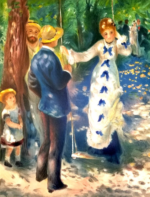 La Balancoire Limited Edition Print by Pierre Auguste Renoir