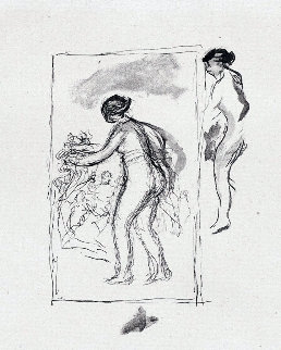 Femme Au Cep De Vigne, 4th Variante 1904 Limited Edition Print - Pierre Auguste Renoir Femme Au Cep De Vigne, 4th Variante 1904 Limited Edition Print - Pierre Auguste Renoir