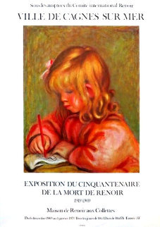 Vintage Renoir Exhibition Poster, Jane 1969 Limited Edition Print - Pierre Auguste Renoir Vintage Renoir Exhibition Poster, Jane 1969 Limited Edition Print - Pierre Auguste Renoir