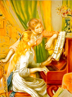Jeunes Filles Au Piano 1993 Limited Edition Print - Pierre Auguste Renoir