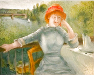 Alphonsine Fournaise 1992 Limited Edition Print - Pierre Auguste Renoir