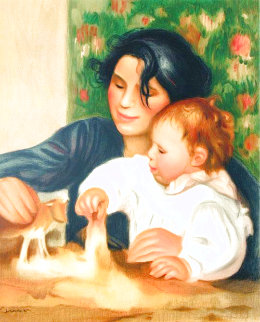 Gabrielle and Jean 1993 Limited Edition Print - Pierre Auguste Renoir