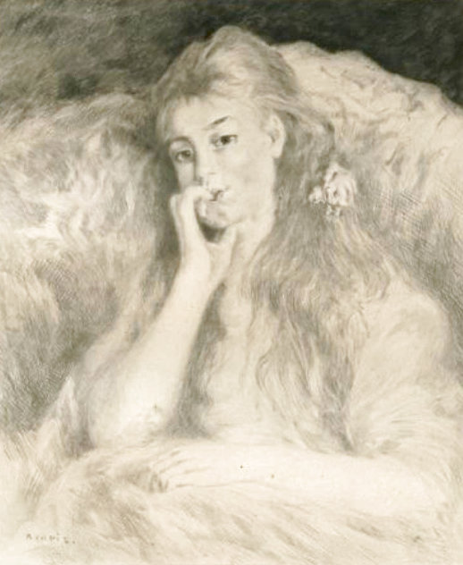 La Pensee Limited Edition Print by Pierre Auguste Renoir