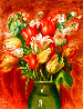 Flowers in a Pot EA Limited Edition Print by Pierre Auguste Renoir - 0