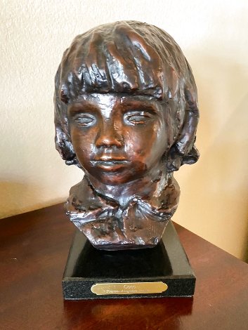 Buste De Coco ME Bronze Sculpture 1992 11 in Sculpture - Pierre Auguste Renoir