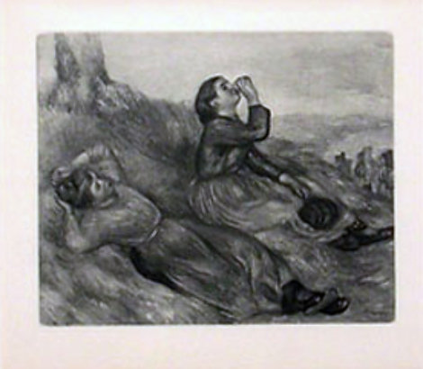La Fenaison Limited Edition Print - Pierre Auguste Renoir