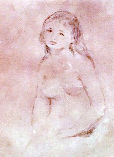 Etude Pour Un Baigneuse 1906 Limited Edition Print - Pierre Auguste Renoir Etude Pour Un Baigneuse 1906 Limited Edition Print - Pierre Auguste Renoir