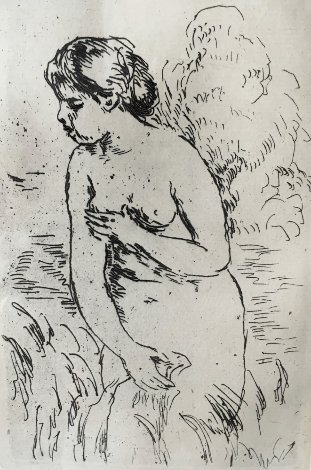 Baigneuse Debout, a Mi-Jambes 1910 Limited Edition Print - Pierre Auguste Renoir
