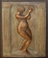 Dancer With Tambourine II Bronze Bas Relief Sculpture 26 in Sculpture by Pierre Auguste Renoir - 1 Dancer With Tambourine II Bronze Bas Relief Sculpture 26 in Sculpture by Pierre Auguste Renoir - 1