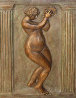 Dancer With Tambourine II Bronze Bas Relief Sculpture 26 in Sculpture by Pierre Auguste Renoir - 0 Dancer With Tambourine II Bronze Bas Relief Sculpture 26 in Sculpture by Pierre Auguste Renoir - 0