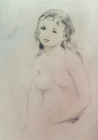 Etude Pour Une Baigneuse 1906 Limited Edition Print by Pierre Auguste Renoir Etude Pour Une Baigneuse 1906 Limited Edition Print by Pierre Auguste Renoir