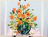 Vase Floral 2014 Original Painting by Alexandre Renoir - 1