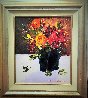 Still Life With Flowers 35x31 Original Painting by Alexandre Renoir - 2 Still Life With Flowers 35x31 Original Painting by Alexandre Renoir - 2
