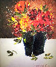 Still Life with Flowers 36x32 Original Painting by Alexandre Renoir - 0
