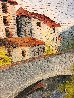 Castle With Bridge 33x39 Original Painting by Alexandre Renoir - 5 Castle With Bridge 33x39 Original Painting by Alexandre Renoir - 5