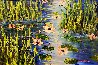 Waterlilies At Giverny Original Painting by Alexandre Renoir - 0 Waterlilies At Giverny Original Painting by Alexandre Renoir - 0