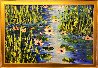 Waterlilies At Giverny Original Painting by Alexandre Renoir - 1 Waterlilies At Giverny Original Painting by Alexandre Renoir - 1
