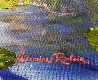 Waterlilies At Giverny Original Painting by Alexandre Renoir - 4 Waterlilies At Giverny Original Painting by Alexandre Renoir - 4