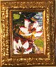 Lotus 2010 18x15 Original Painting by Alexandre Renoir - 4