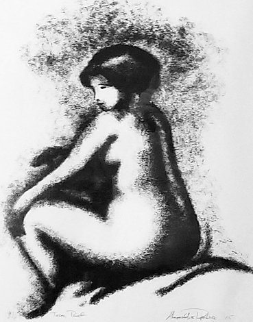 Nu Sepia  TP 2005 - Unique - 29x26 Works on Paper (not prints) - Alexandre Renoir