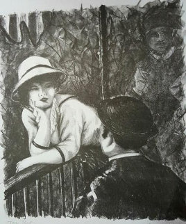 Conversation 2005 Limited Edition Print - Alexandre Renoir Conversation 2005 Limited Edition Print - Alexandre Renoir