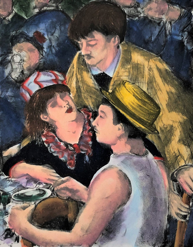 Park West Artist: American Artist Alexandre Renoir Impressionist ...