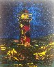 Lighthouse Original Painting by Alexandre Renoir - 3
