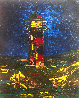 Lighthouse Original Painting by Alexandre Renoir - 0