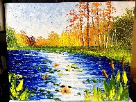Waters Side Original 2020 24x30 Original Painting by Alexandre Renoir - 1 Waters Side Original 2020 24x30 Original Painting by Alexandre Renoir - 1