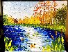 Waters Side Original Original Painting by Alexandre Renoir - 1