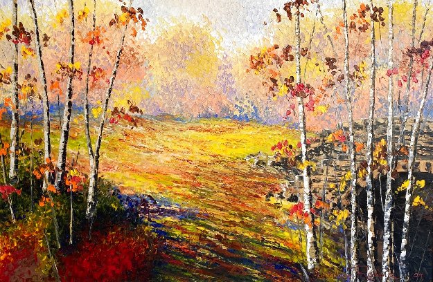 Landscape Original Painting - Alexandre Renoir