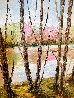 River Landscape  Painting 2009 34x40 - Huge Original Painting by Alexandre Renoir - 4
