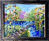 Bridge 2010 30x35 Original Painting by Alexandre Renoir - 1