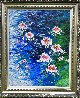 Pink on Blue 2011 50x40 - Huge Original Painting by Alexandre Renoir - 6