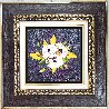 Purple Star 2018 23x23 Original Painting by Alexandre Renoir - 3