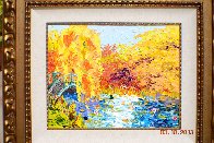 Peaceful Pond Series 2011 28x33 Original Painting by Alexandre Renoir - 1