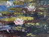 Pond At Dusk  2007 18x22 Original Painting by Alexandre Renoir - 0