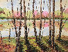 River Landscape Painting - 2009 33x39 Original Painting by Alexandre Renoir - 0