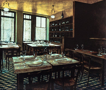 Interior Van Gogh 1980 Limited Edition Print - Andre Renoux Interior Van Gogh 1980 Limited Edition Print - Andre Renoux