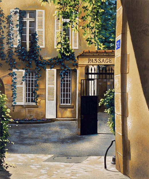 Andre Renoux Original Paintings, Watercolors, Drawings And Works 